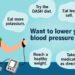 How To Lower High Blood Pressure